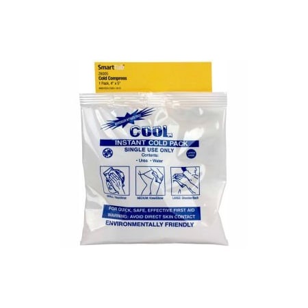 Acme United First Aid Only Z6005 Cold Compress, 4 x 5", 1 Bag Z6005